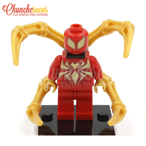 iron spiderman lego