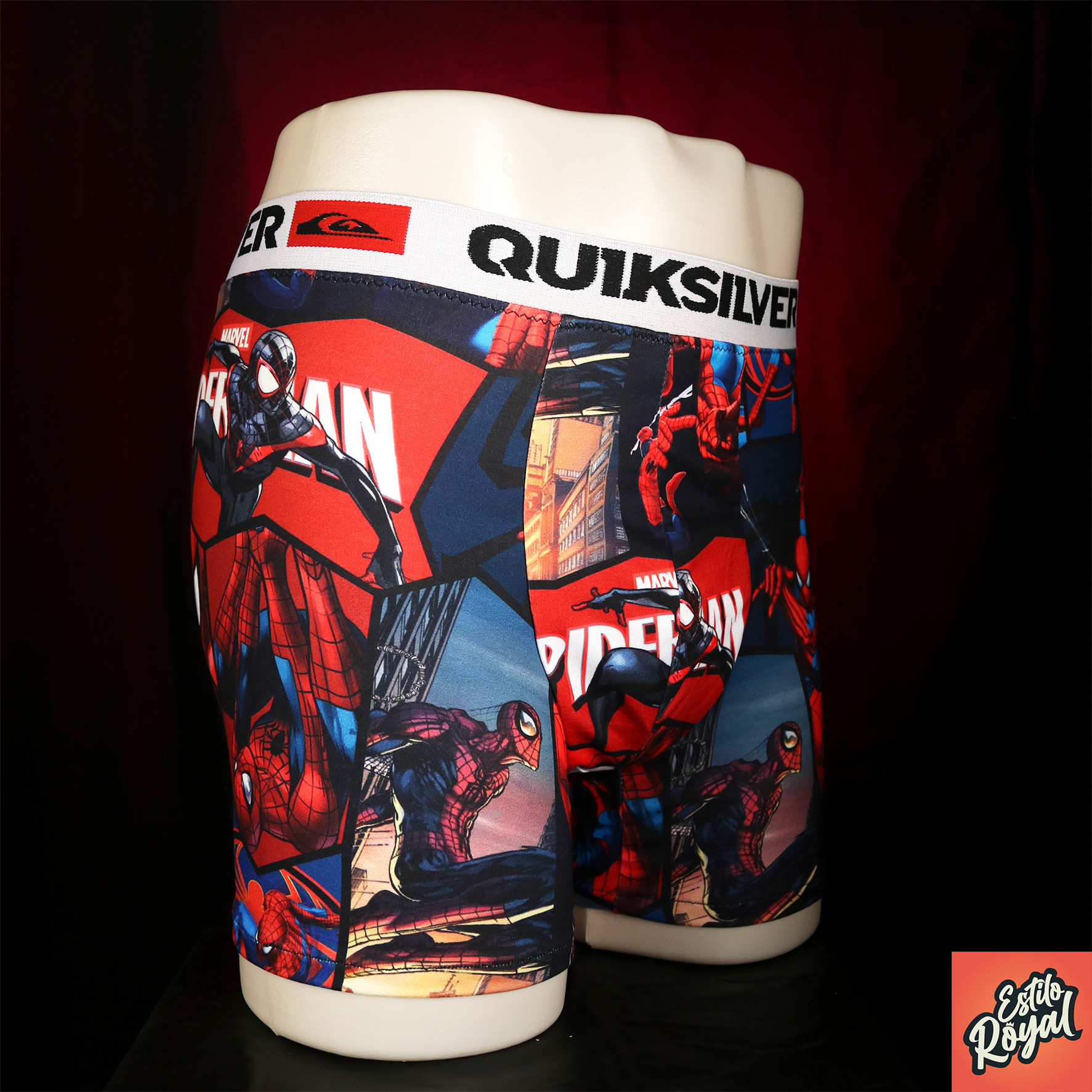 Boxer spiderman hombre hot sale