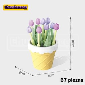 maceta-con-tulipanes-costa-rica-chuncherecos-minifiguras-estilo-lego-1