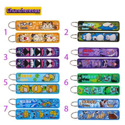 2-Llaveros-Bordados-de-Pokemon-chuncherecos-costa-rica