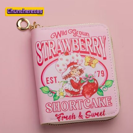 Billetera Compacta de Colección con el Diseño Clásico de Rosita Fresita en Costa Rica, Chuncherecos 