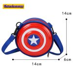 Bolso con Diseño del Escudo del Capitán América en Costa Rica, Chuncherecos