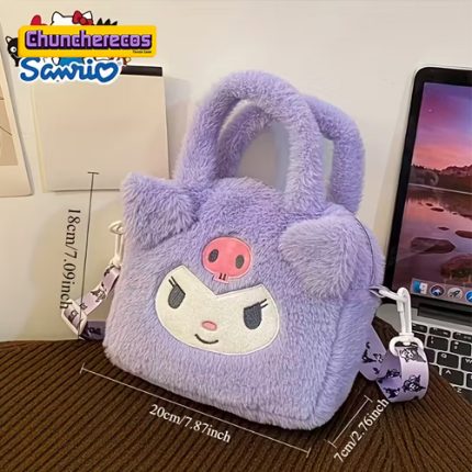 Bolso Peluche – Kuromi (Sanrio)