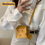 Bolso con Diseño de Bloque de Queso - Imagen 2