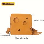 Bolso con Diseño de Bloque de Queso - Imagen 3