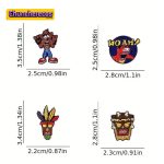 Pines Acrílicos - Crash Bandicoot – Precio unitario - Imagen 2