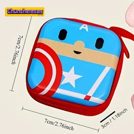 Estuche Rígido Protector con Diseño del Capitán América en Costa Rica, Chuncherecos 