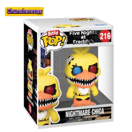 Funko-Bitty-POP!–Nightmare-Chica-Five-Nights-at-Freddy's-minifiguras-estilo-lego-chuncherecos-costa-rica