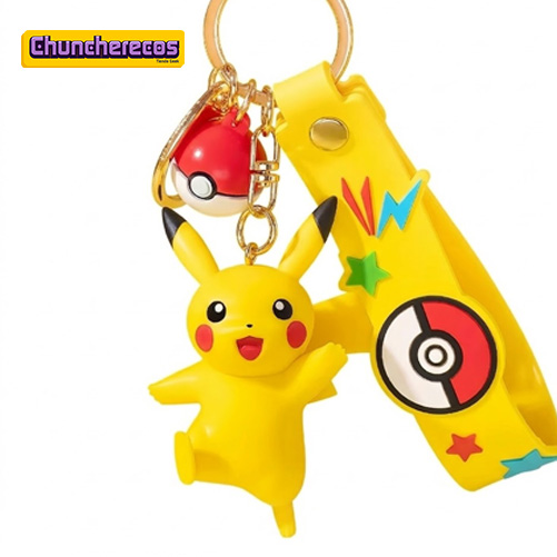 Llavero-Pikachu-Costa-Rica-Chuncherecos Llavero de Pikachu - Pokémon en Costa Rica, Chuncherecos