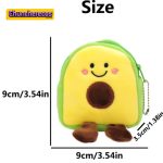 Monedero de peluche con diseño de aguacate en Costa Rica, Chuncherecos 