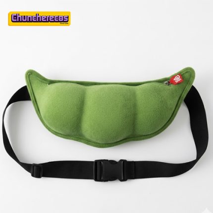 Riñonera de peluche en Forma de Guisante en Costa Rica, Chuncherecos