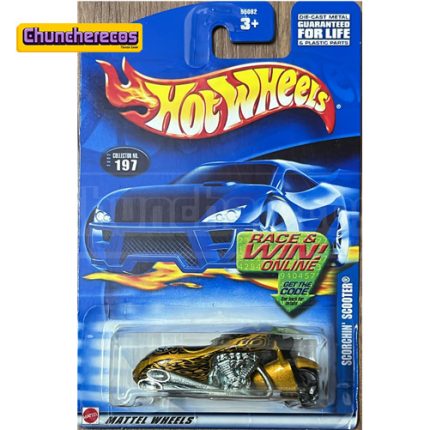 Hot Wheels – Scorchin’ Scooter (Mattel Wheels)