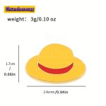 Pin Metálico - Sombrero de paja de Luffy - One Piece - Imagen 3