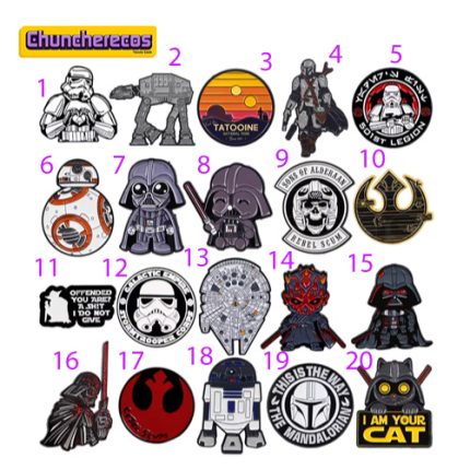 Star-Wars-varios-pines-broches-costa-rica-chuncherecos-costa-rica