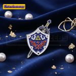 Pin Metálico - Escudo Hyliano y Espada Maestra - The Legend of Zelda - Imagen 2