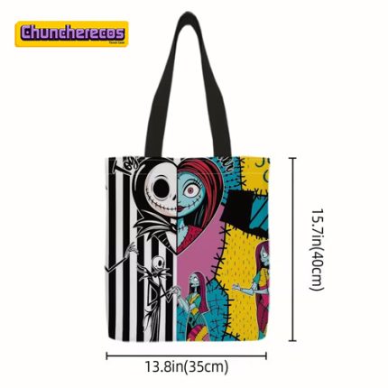 Tote Bag con Diseño del Extraño Mundo de Jack en Costa Rica, Chuncherecos