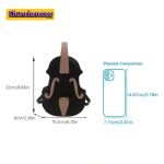 Bolso de Mano en Forma de Violín en Costa Rica, Chuncherecos