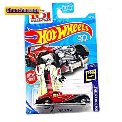 Hot Wheels – Cruella De Vil (101 Dálmatas)