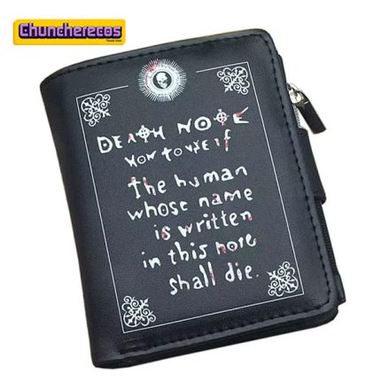 Cartera inspirada en Death Note con cierre lateral en Costa Rica, Chuncherecos 