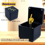 Caja de regalo sorpresa con dedo emergente en Costa Rica, Chuncherecos