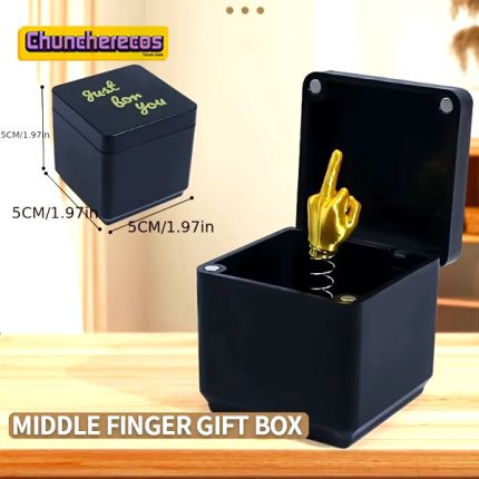 Caja de regalo sorpresa con dedo emergente en Costa Rica, Chuncherecos