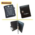 Cartera inspirada en Death Note con cierre lateral en Costa Rica, Chuncherecos 