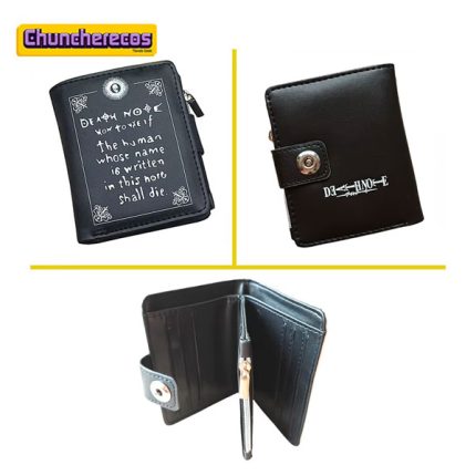 Cartera inspirada en Death Note con cierre lateral en Costa Rica, Chuncherecos 
