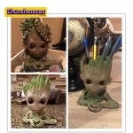 Maceta / porta lápices estilo Baby Groot - Imagen 2