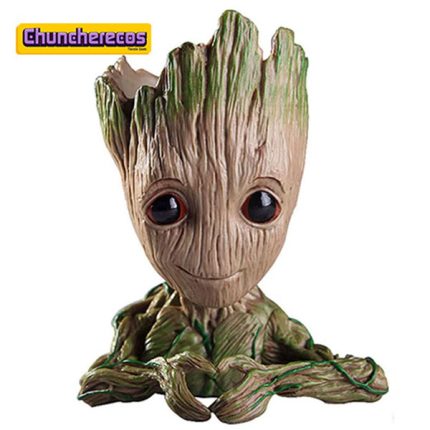 Maceta / porta lápices estilo Baby Groot en Costa Rica, Chuncherecos 