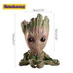 Maceta / porta lápices estilo Baby Groot - Imagen 3