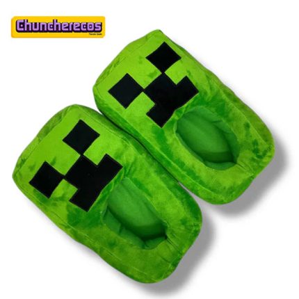 Pantuflas de Creeper - Minecraft en Costa Rica, Chuncherecos