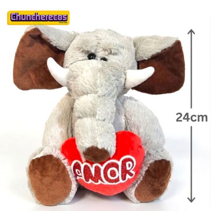 Peluche de Elefante con Corazón en Costa Rica, Chuncherecos