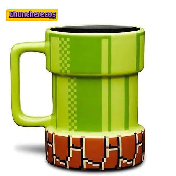Taza-Tuberia-Mario-Costa-Rica-Chuncherecos Taza de Tuberías - Mario Bros en Costa Rica,Chuncherecos
