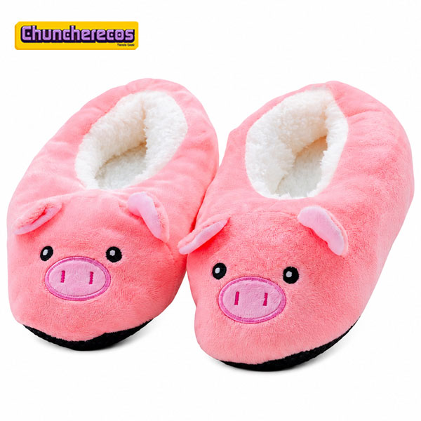 Pantufla-Niño-Costa-Rica-Chuncherecos- Pantuflas de Cerdito para Niño cerrada en Costa Rica, Chuncherecos