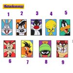 Pines metálicos de Looney Tunes - Precio Unitario en Costa Rica, Chuncherecos 