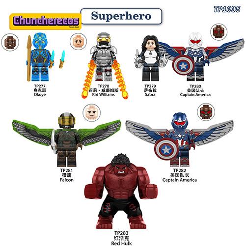 minifiguras-estilo-lego-chuncherecos-costa-rica-marvel-falcon-y-red-hulk