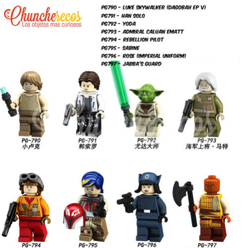 Chuncherecos la tienda de minifiguras mas grande del país