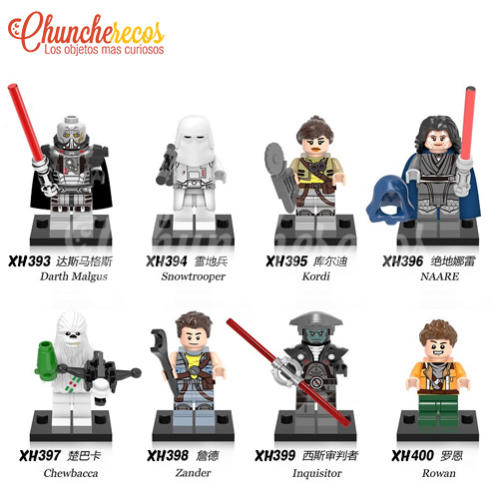 Chuncherecos la tienda de minifiguras mas grande del país